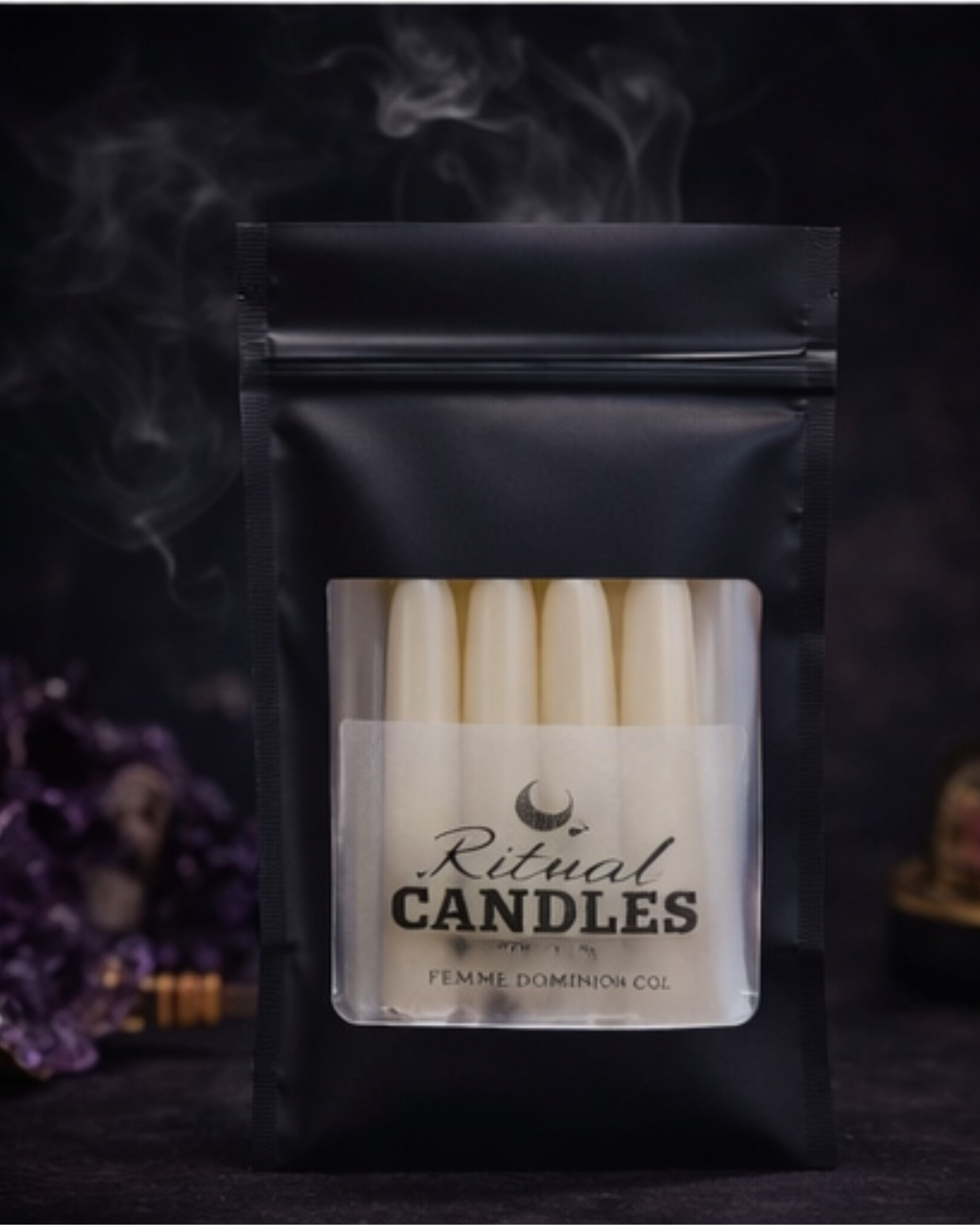 FD 4-pk Ritual Candles (Unscented)